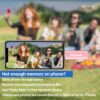Memoria USB de 128GB Certificada por MFi para iPhone, Foto Stick, 4 en 1 Tipo C con Relámpago y OTG, Memoria USB 3.0 con Llavero, Unidad de Almacenamiento Externa Expansible de 64GB Compatibles para Teléfonos Móviles y Computadoras